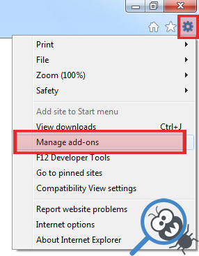 Remove Spoutly ads from Internet Explorer - Step 2.1