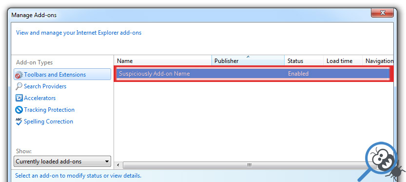 Remove Www-searches.net from Internet Explorer - Step 2.2